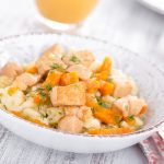 Poulet aux carottes gingembre et estragon au cookeo