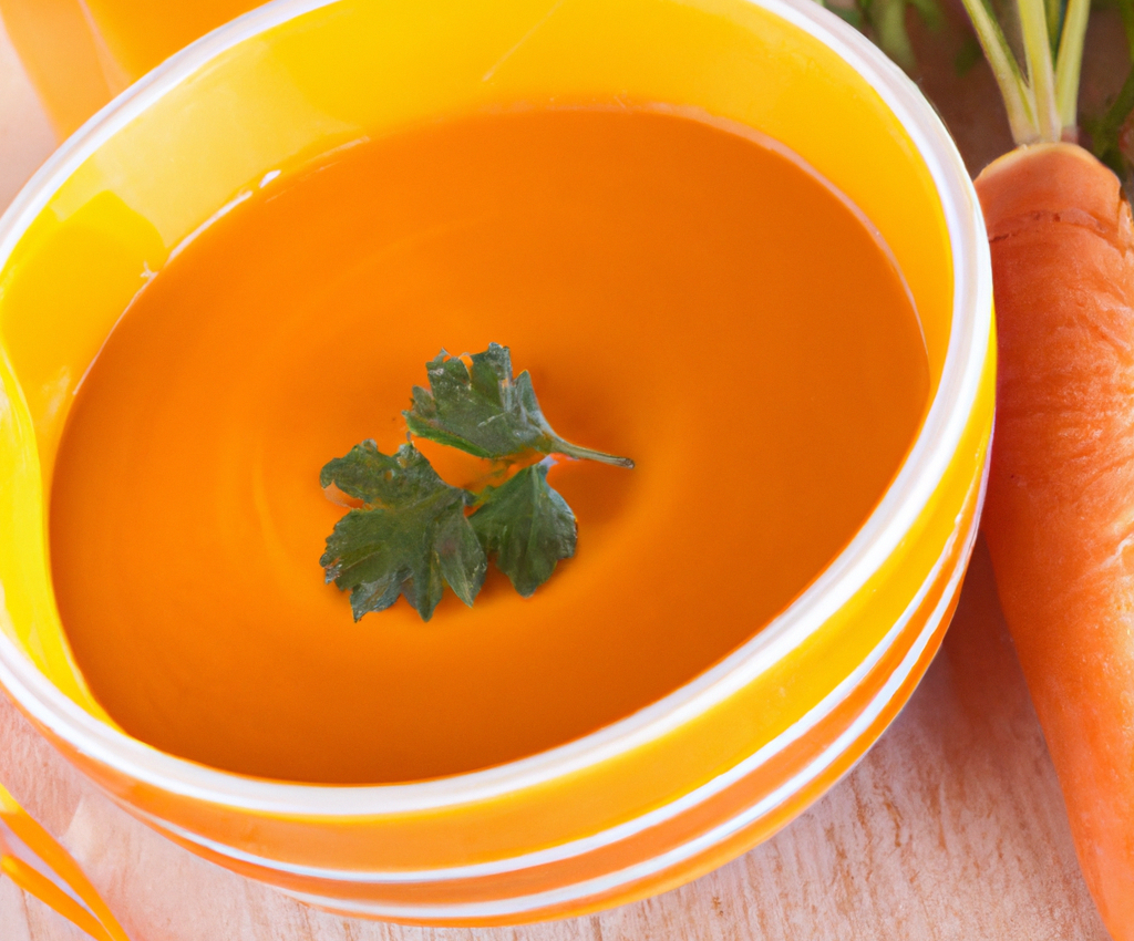 Velouté de carotte orange ginger au cookeo