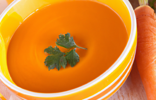 Velouté de carotte orange ginger au cookeo