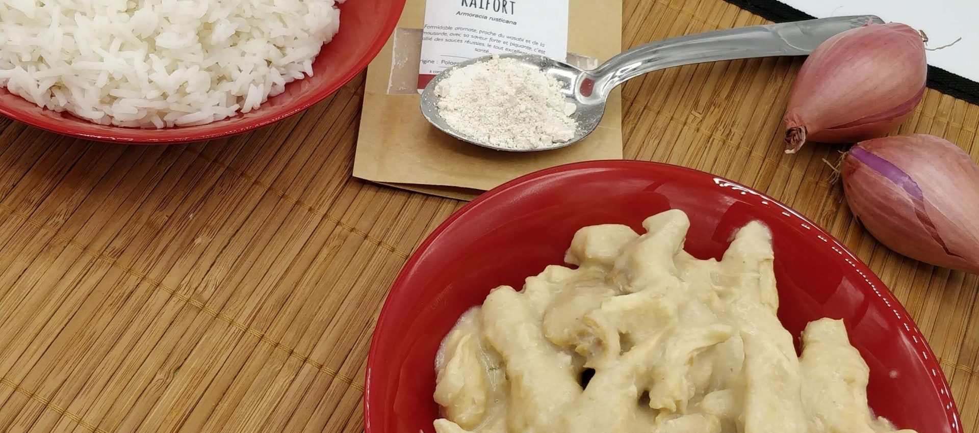 Aiguillettes de poulet au Raifort au cookeo