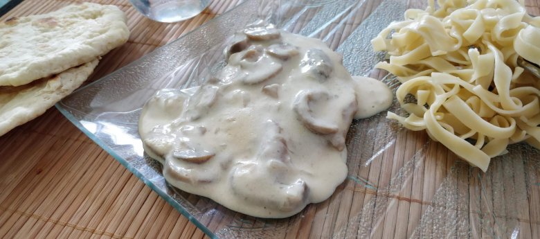 Escalope de veau à la crème