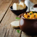Poulet et potimarron au curry au robot multi-cuiseur Moulinex