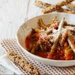 Haricots verts sauce tomate au multicuiseur Moulinex