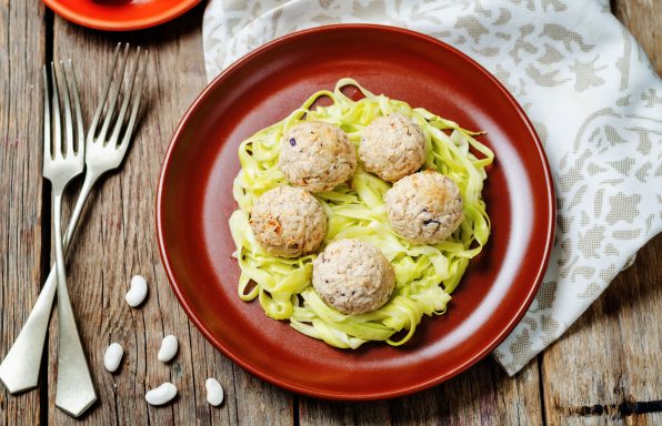 Spaghetti de courgettes