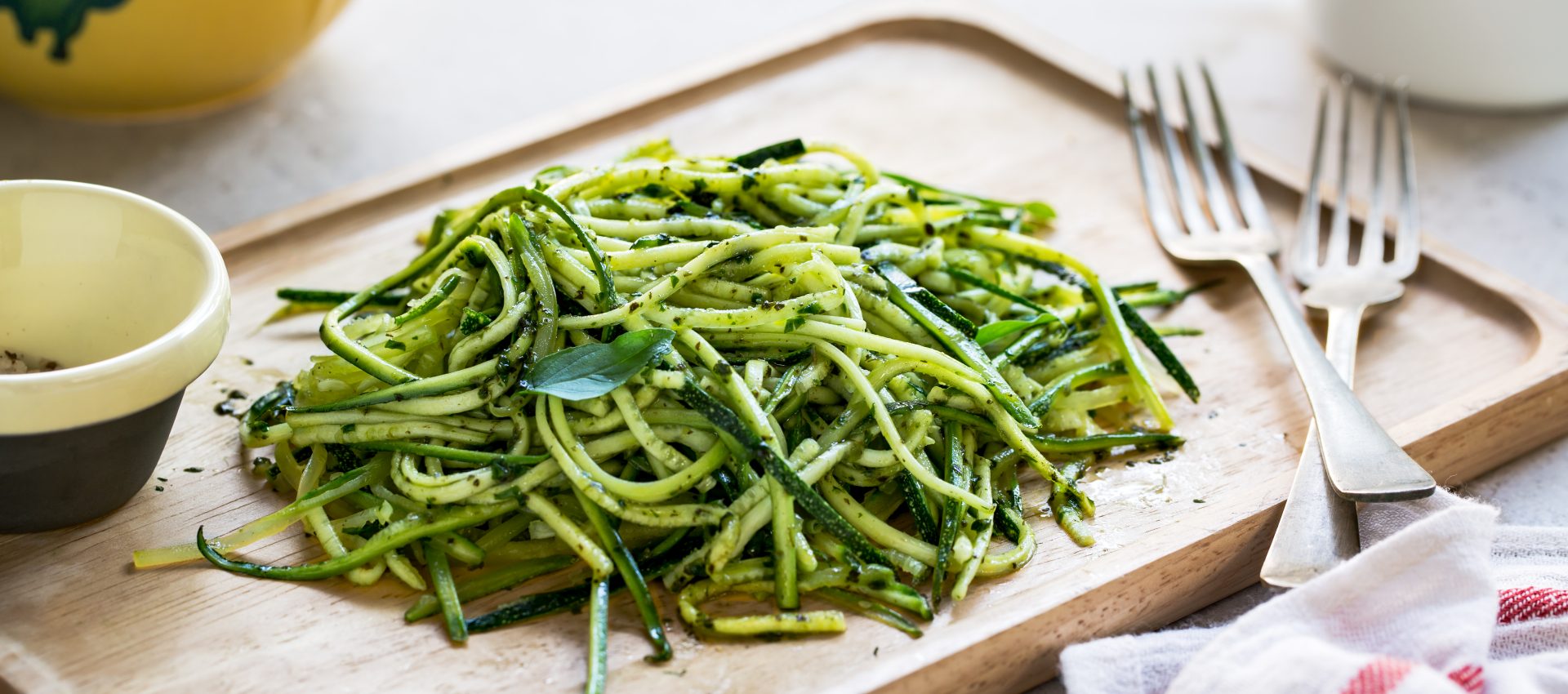 Courgettes au pesto au cookeo
