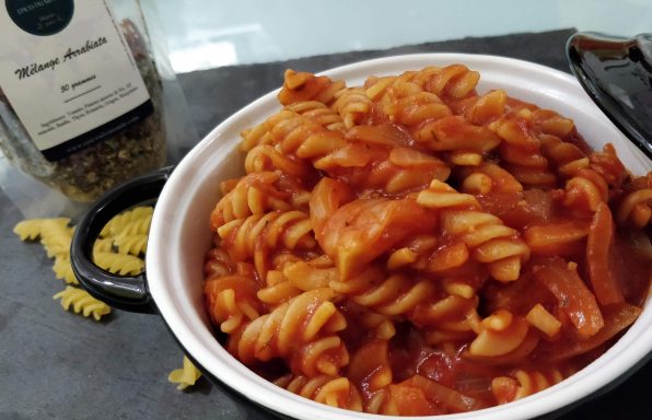 Pâtes à l'Arrabiata simple au cookeo