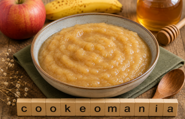 Compote pommes-bananes au miel au Cookeo