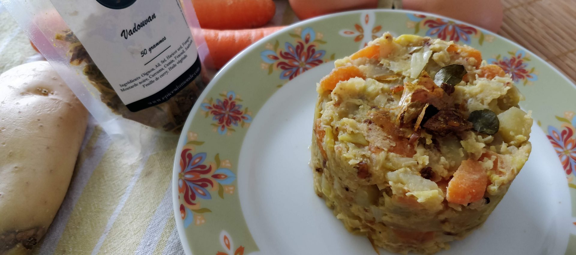 Brouillade de légumes aux épices Vadouvan
