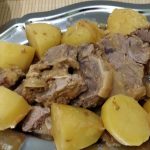 Rôti de porc au lait et pommes de terre au robot multi-cuiseur Moulinex