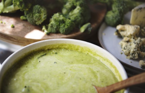 Velouté de chou-fleurs et brocolis ww au cookeo