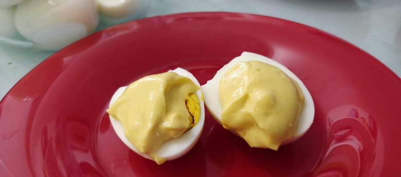 Oeufs durs Mayonnaise ww au cookeo