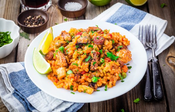Paella gourmande ww au cookeo