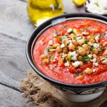 Soupe Marocaine de pois chiches et tomates au robot multi-cuiseur Moulinex
