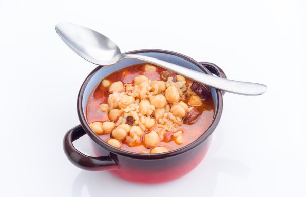 Ragoût de pois chiche tomate chorizo au cookeo