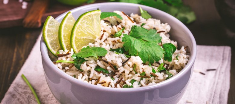 Duo de riz parfumé au citron au cookeo