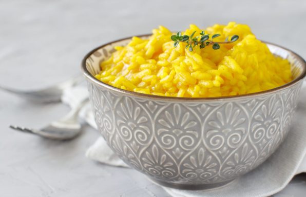 Risotto au curcuma au cookeo