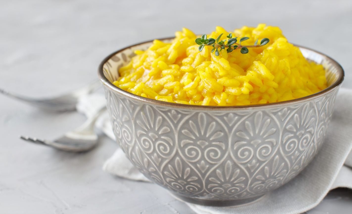 Risotto au curcuma au cookeo