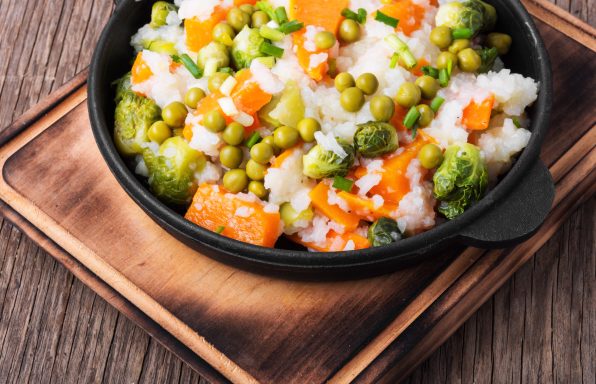 Risotto de petits légumes au cookeo