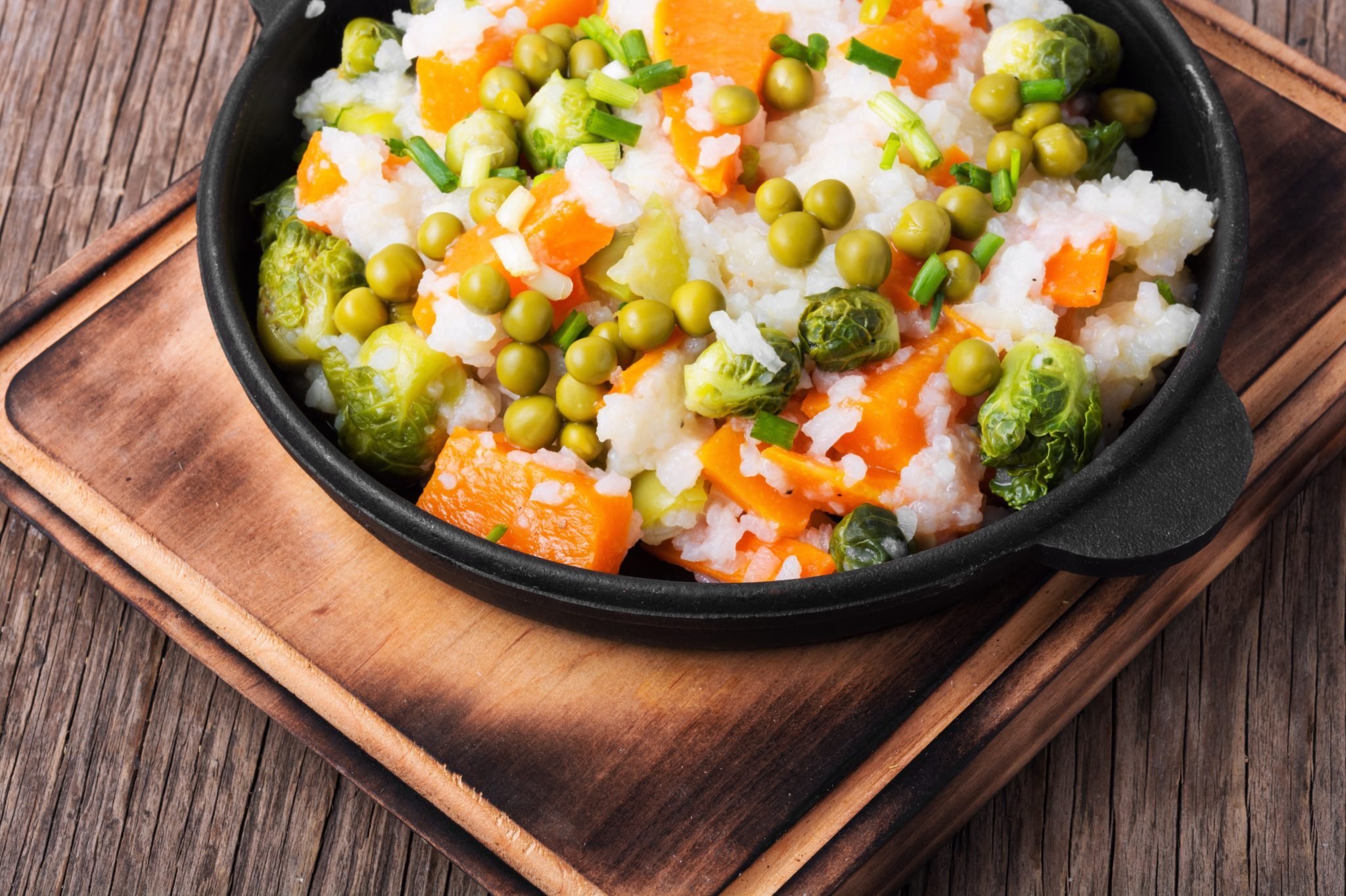 Risotto de petits légumes au cookeo