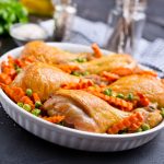 Pilons de poulet petits pois carottes au robot multi-cuiseur cookéo