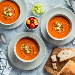 Gaspacho au robot multi-cuiseur Moulinex