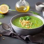 Velouté de chou-fleur aux épinards à l'autocuiseur Moulinex