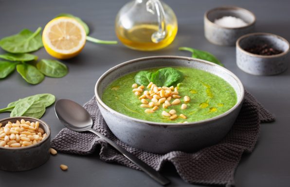 Velouté de chou-fleur aux épinards au cookeo