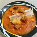 Cabillaud sur mijoté d&rsquo;aubergines au cookéo