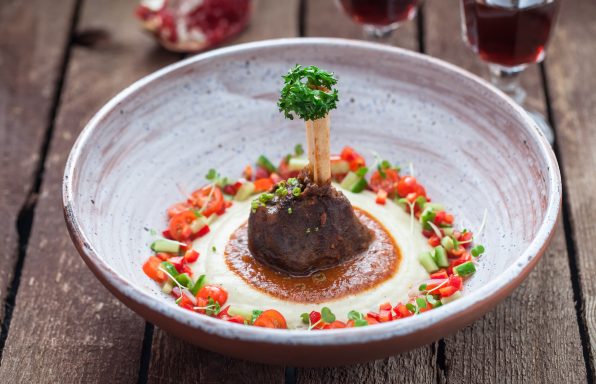 Souris d'agneau au miel et petits légumes frais au cookeo
