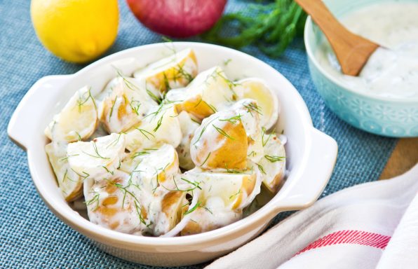 Pommes de terre crème moutarde au cookeo
