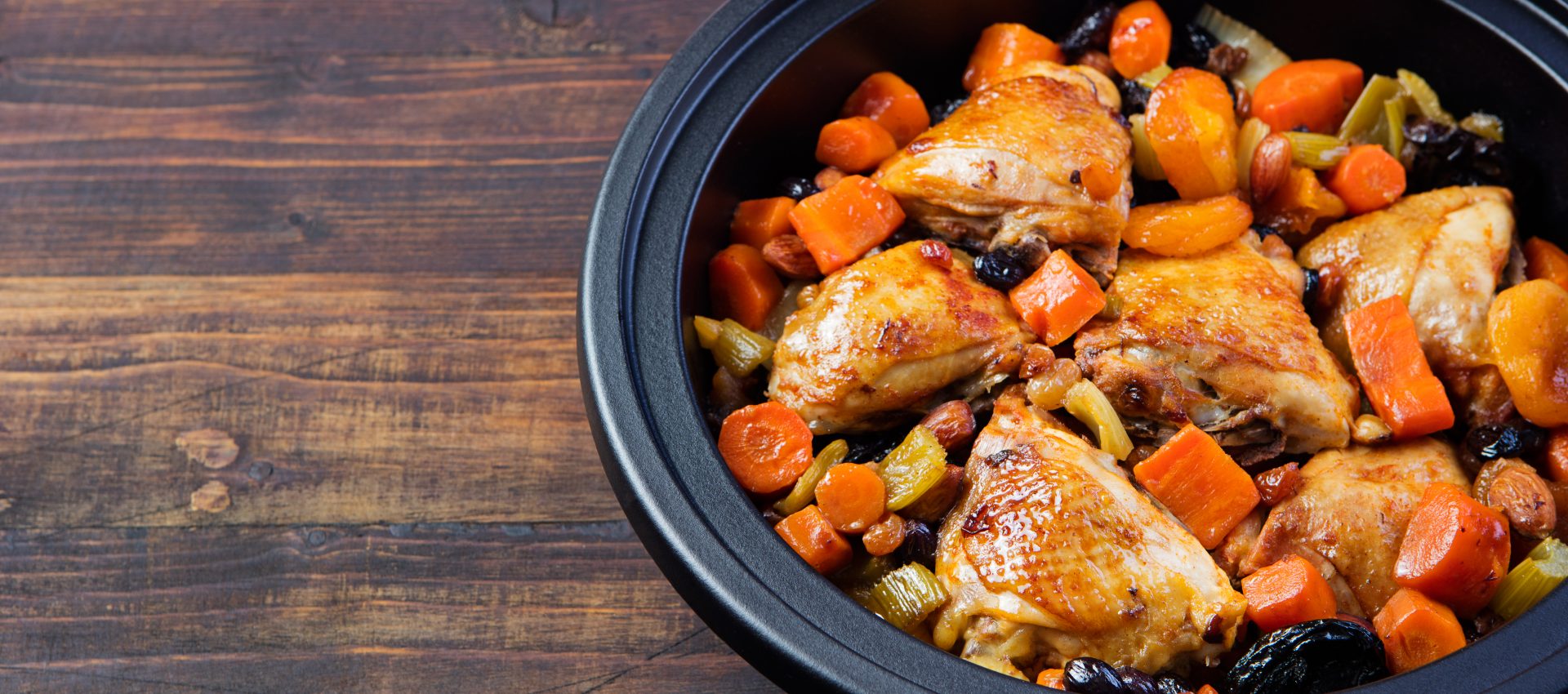 Poulet aux pruneaux façon Tajine au cookeo