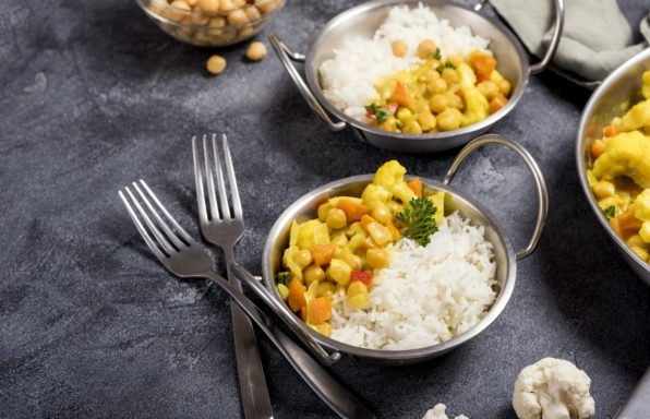 Curry de chou-fleur et butternut au cookeo