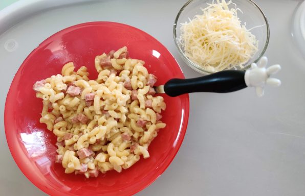 Coquillettes au jambon au cookeo