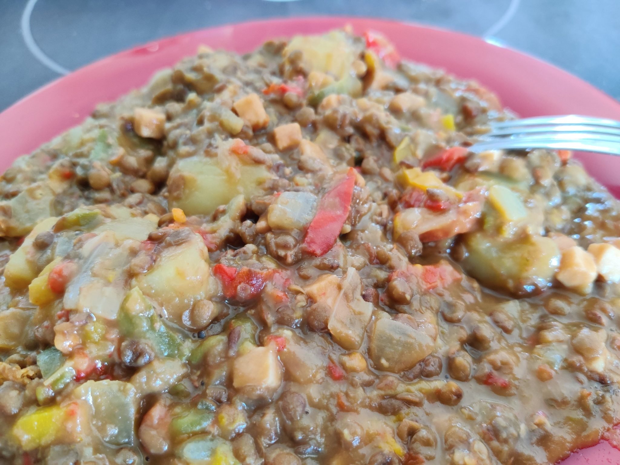 Lentilles à l'espagnole au cookeo