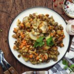 Lentilles aux champignons et carottes au cookeo