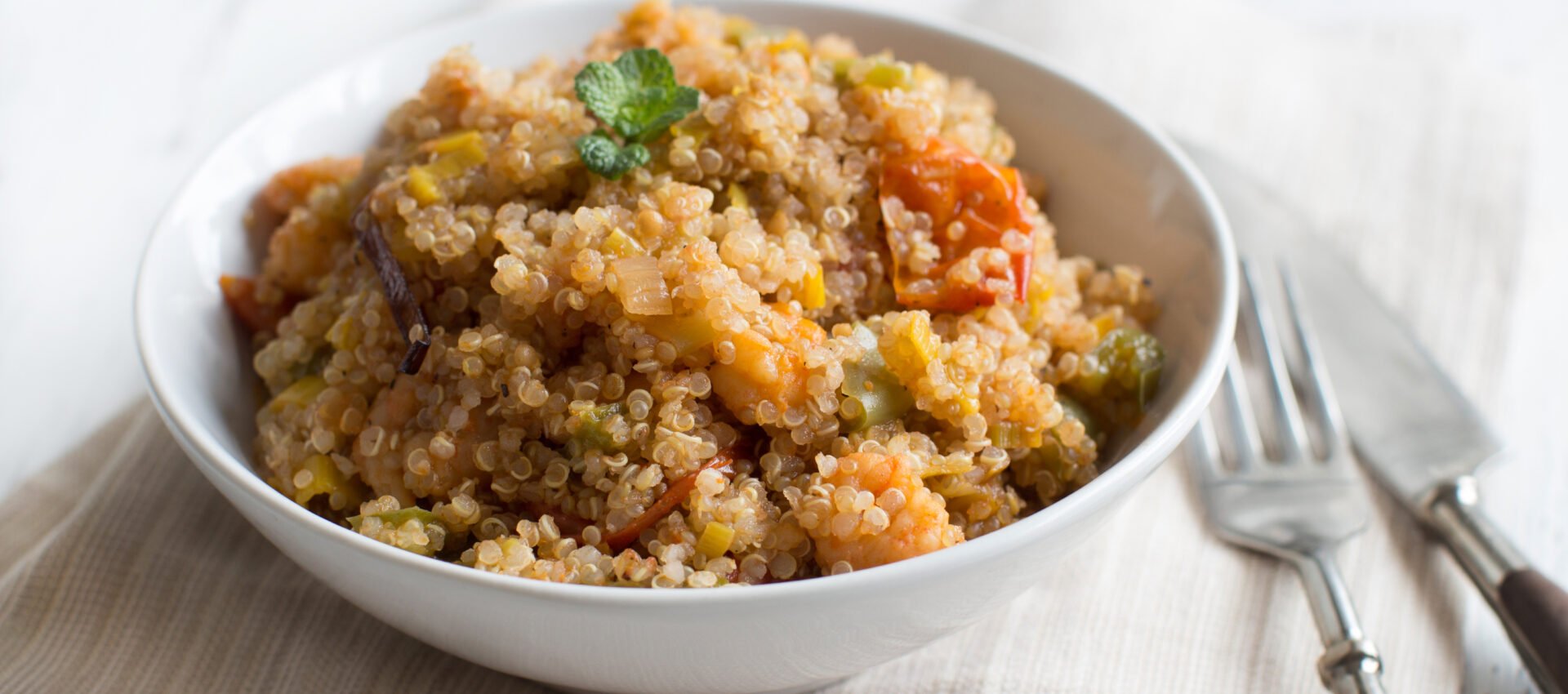 Quinoa et légumes au cookeo