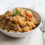 Quinoa et légumes au cookéo