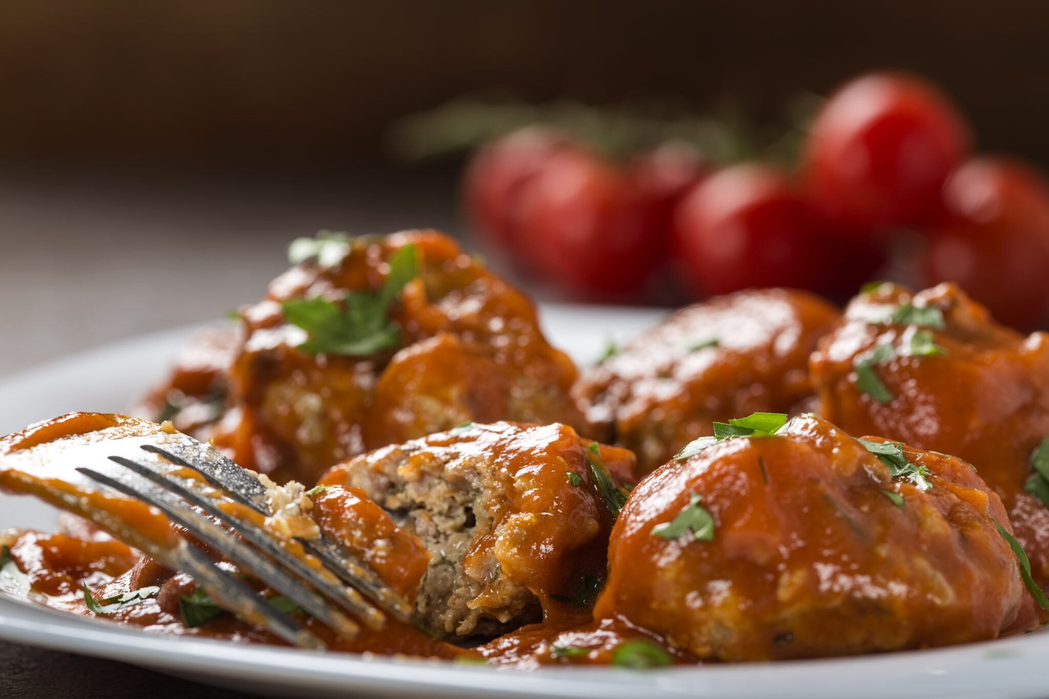 Boulettes de viande sauce tomates et lait de coco au cookeo