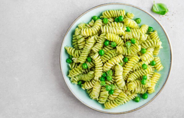 Pâtes pesto petits pois au cookeo