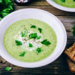 Velouté de courgettes au curry au cookéo