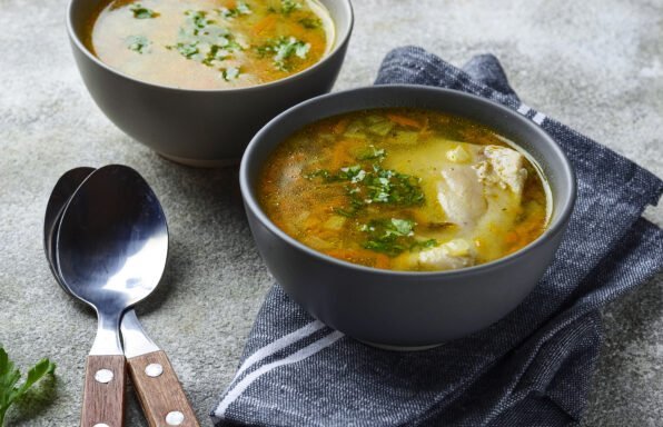 Soupe chinoise au poulet au cookeo
