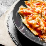 Raviolis de bœuf à la sauce tomate au cookeo