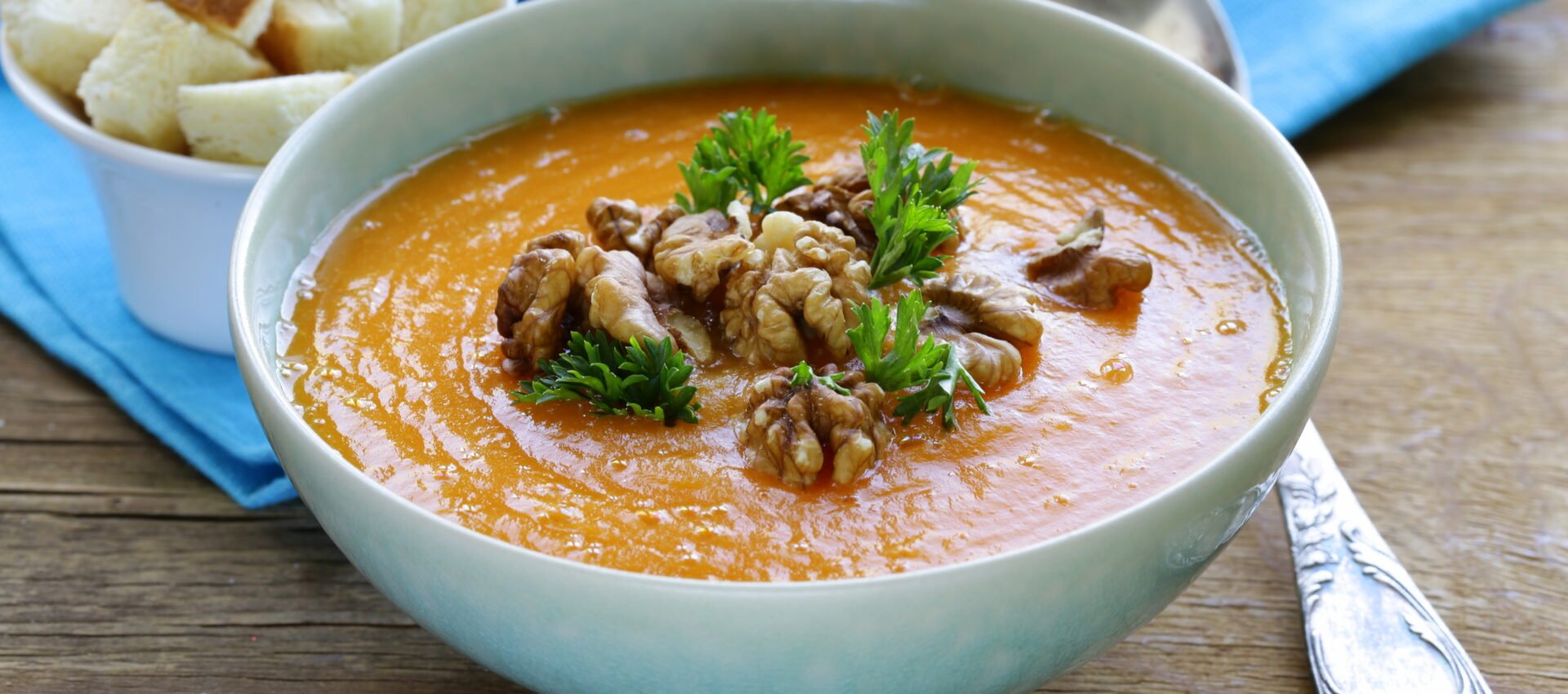 Velouté de potiron aux châtaignes au cookeo