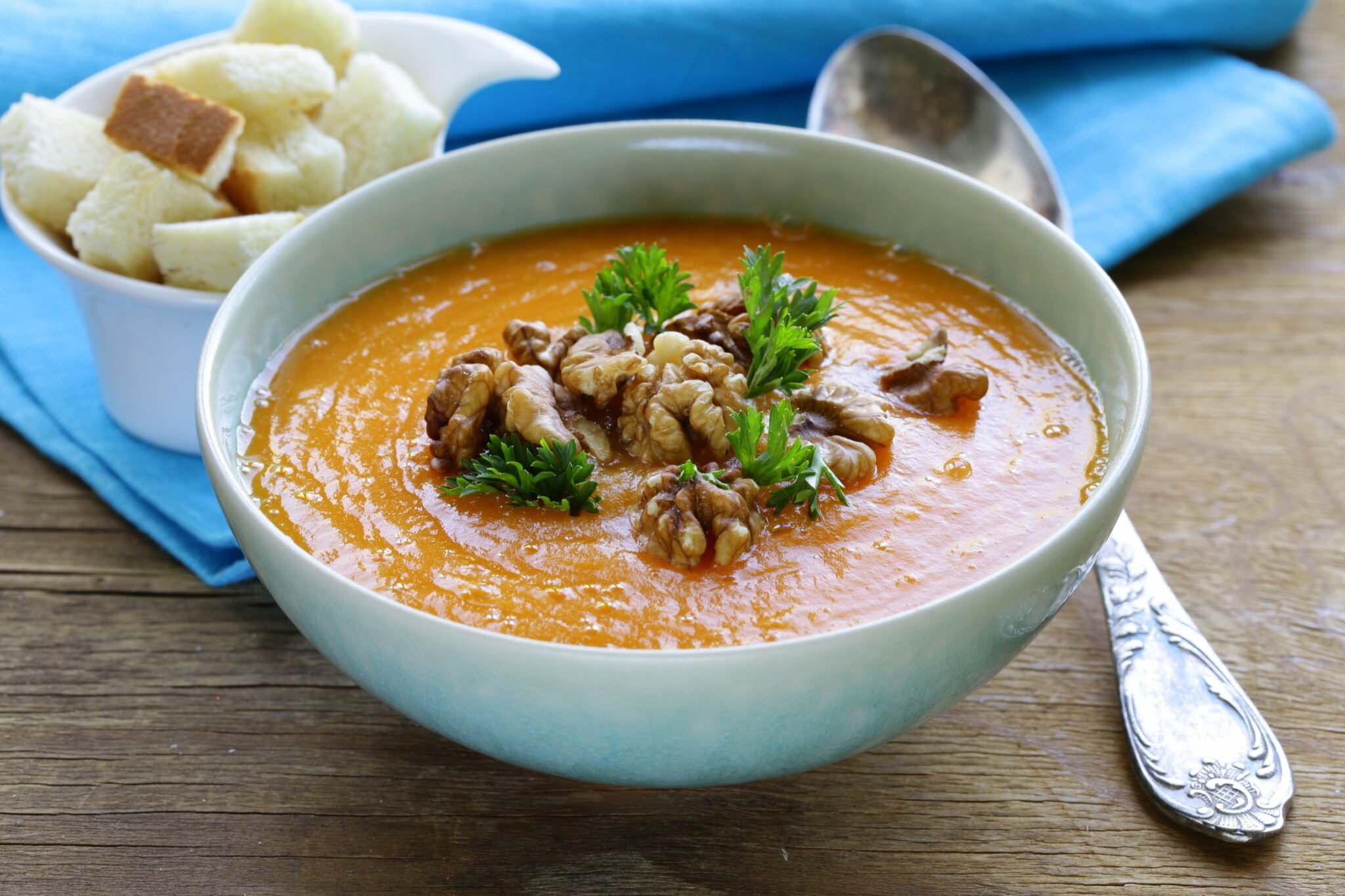 Velouté de potiron aux châtaignes au cookeo