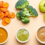 Les aliments et les quantités de purée selon leur âge