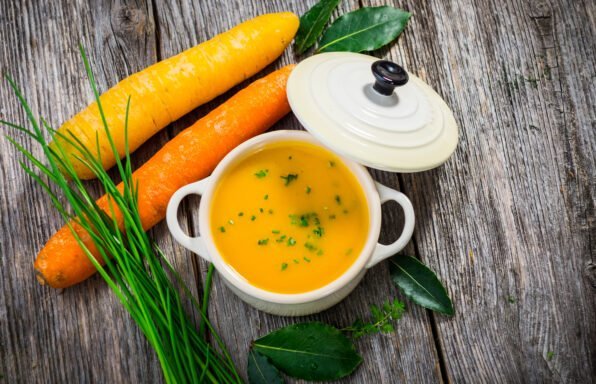 Velouté de carottes simple au cookeo