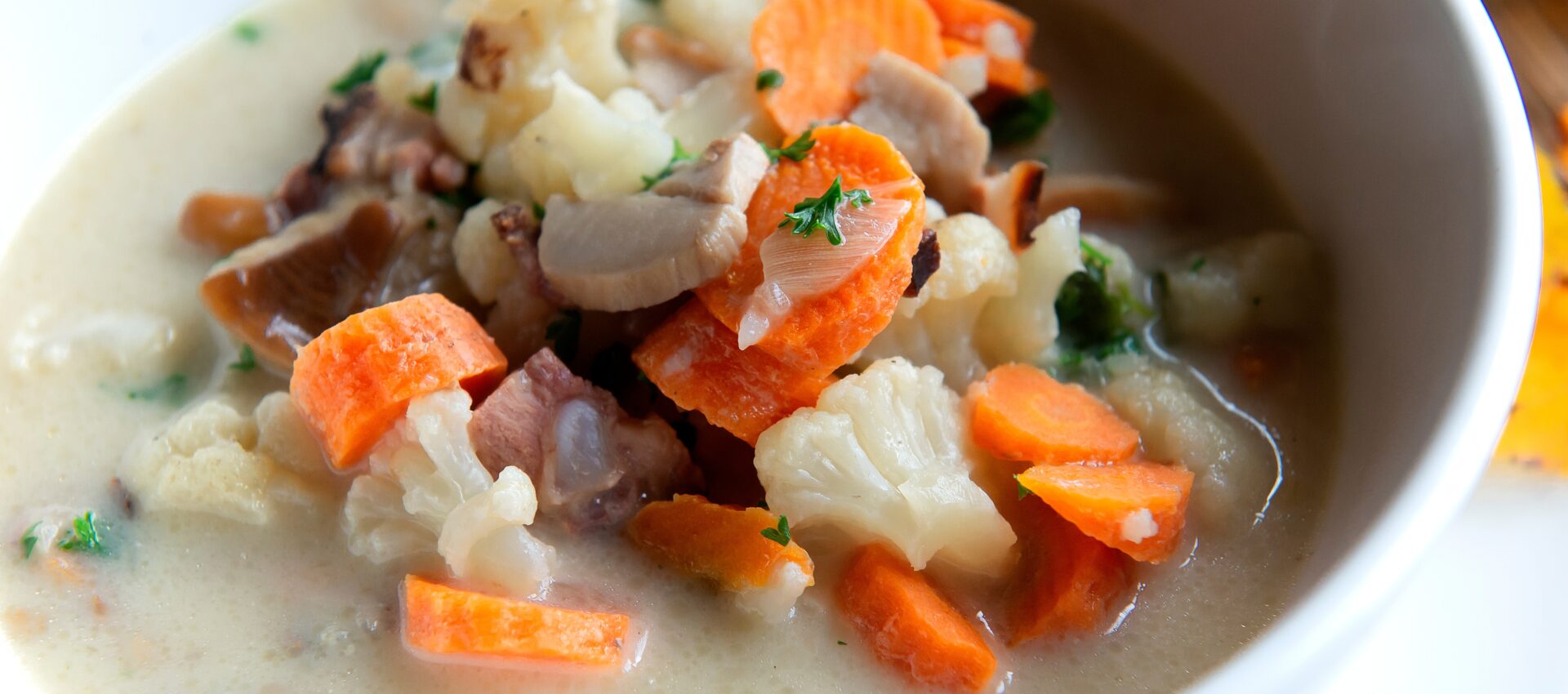 Soupe de poulet à la bière au cookeo