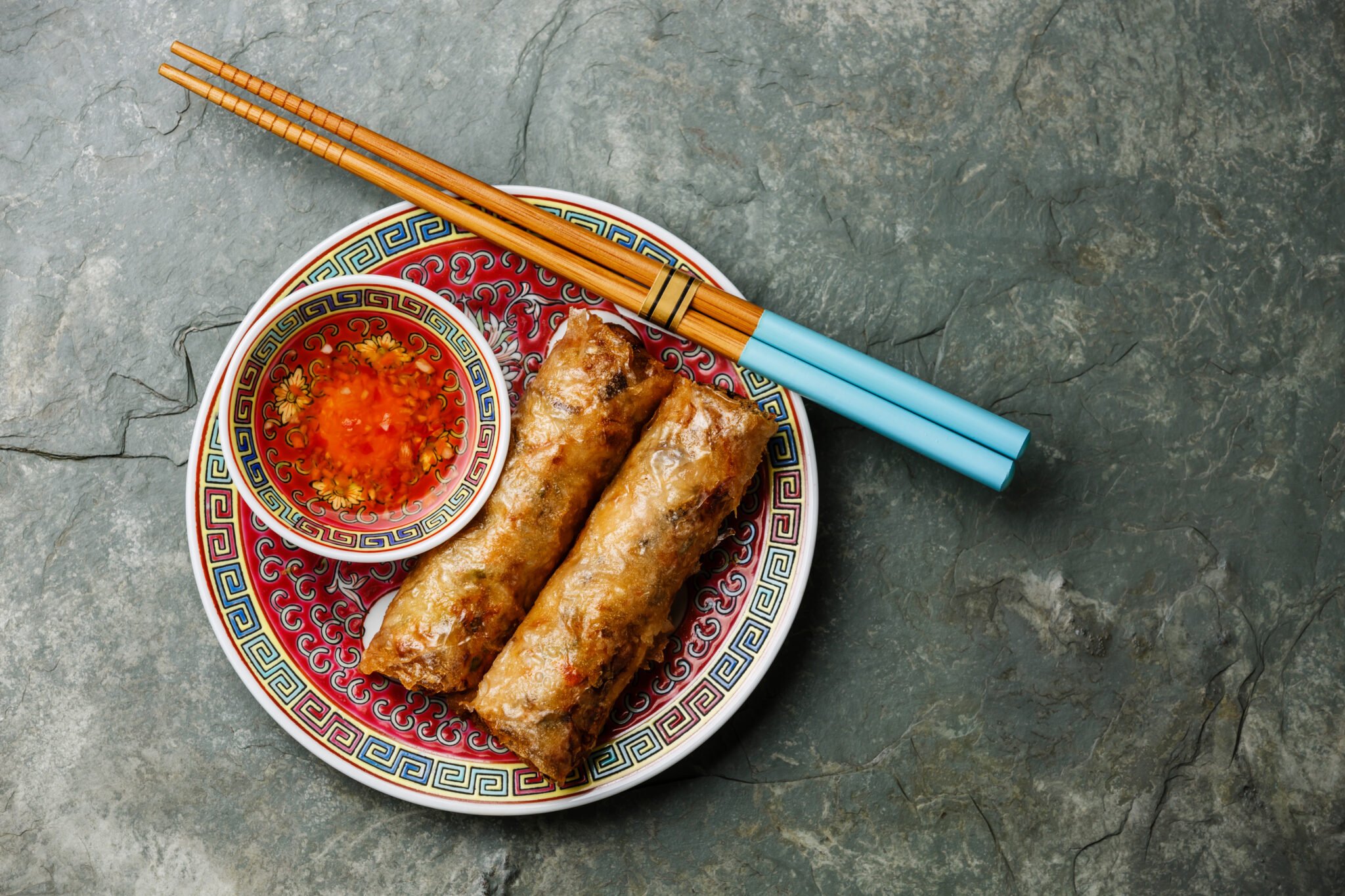 Cuisson des nems à l'extra crisp au cookeo