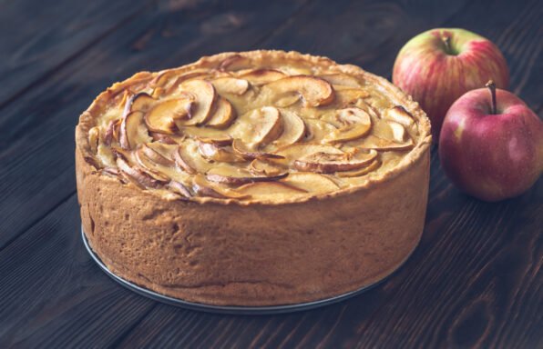 Gâteau aux pommes et fromage blanc à l'extra crisp au cookeo