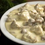 Filet de dinde et champignons sauce à la bière au robot multi-cuiseur Moulinex